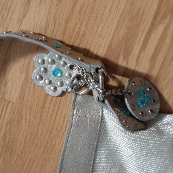 THE SAK studded hobo bag leather trim - Picture 4 of 10